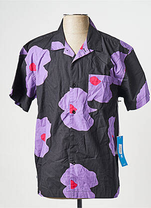 Chemise manches courtes noir OBEY homme