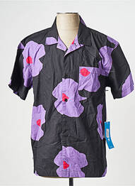 Chemise manches courtes noir OBEY homme