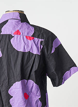Chemise manches courtes noir OBEY homme