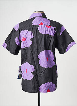 Chemise manches courtes noir OBEY homme