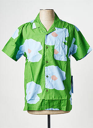 Chemise manches courtes vert OBEY homme