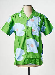 Chemise manches courtes vert OBEY homme