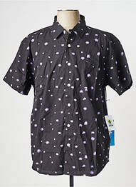 Chemise manches courtes noir OBEY homme