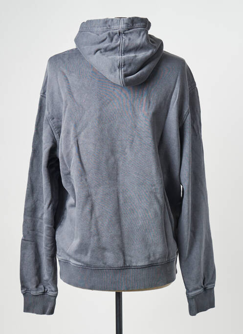 Sweat-shirt à capuche gris CALVIN KLEIN homme