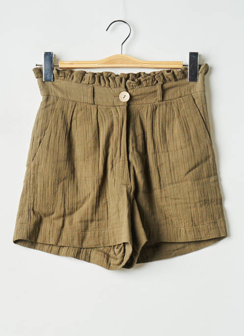 Short vert BIZANCE pour femme