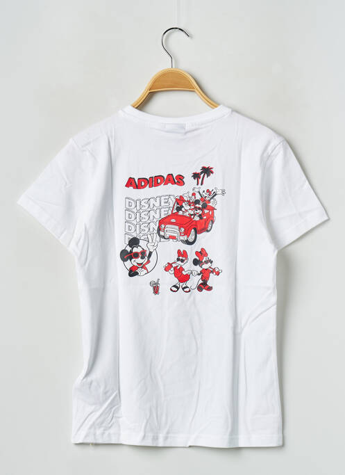 T-shirt blanc ADIDAS pour enfant