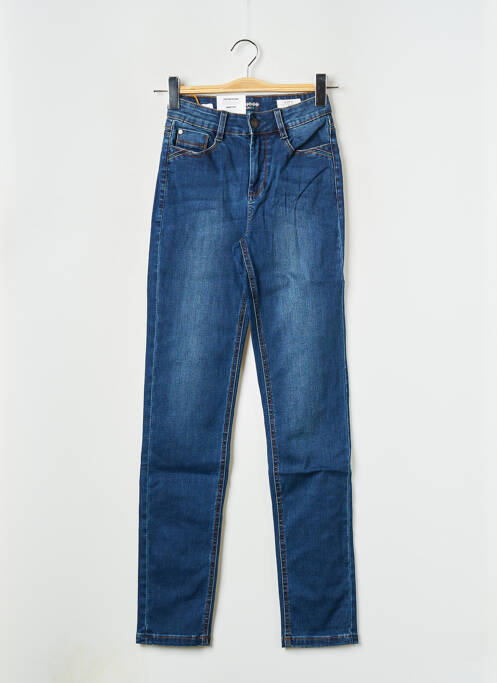Jeans coupe droite bleu BONOBO pour femme