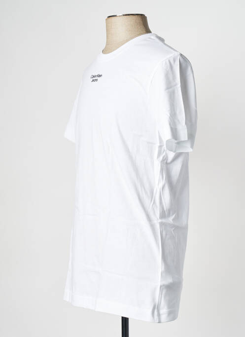 T-shirt blanc CALVIN KLEIN homme