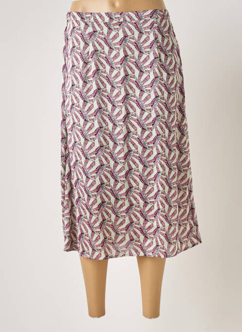 Jupe mi-longue beige VERO MODA pour femme