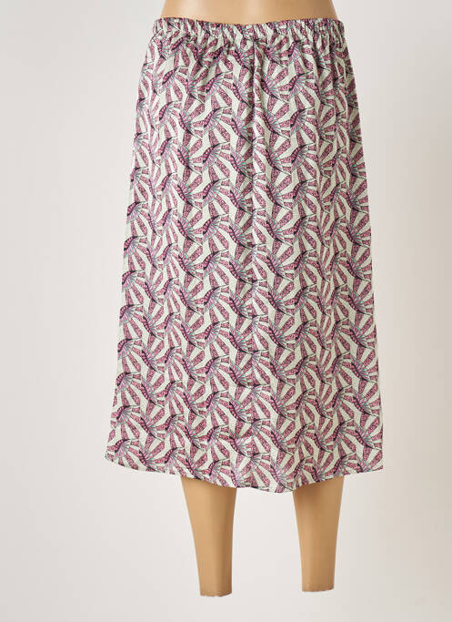 Jupe mi-longue beige VERO MODA pour femme