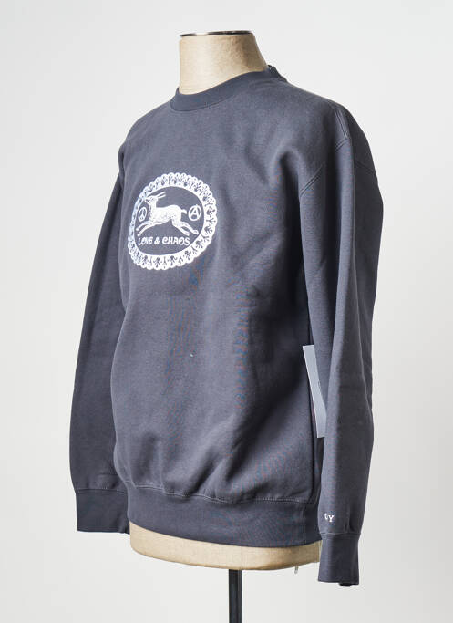Sweat-shirt bleu OBEY pour homme