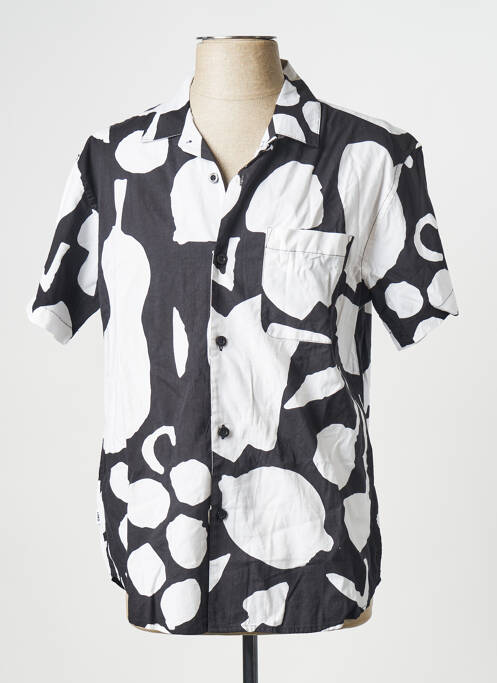 Chemise manches courtes noir OBEY pour homme