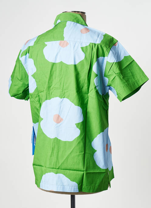 Chemise manches courtes vert OBEY pour homme