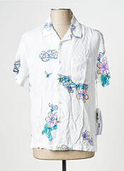 Chemise manches courtes blanc OBEY pour homme seconde vue