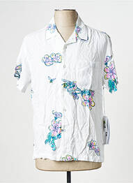 Chemise manches courtes blanc OBEY homme