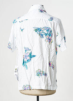 Chemise manches courtes blanc OBEY homme