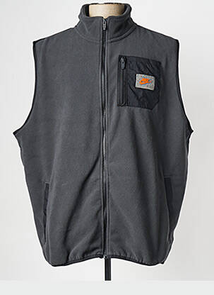 Doudoune col col montant gris NIKE homme