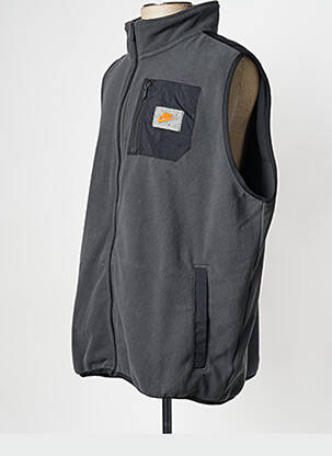 Doudoune col col montant gris NIKE homme