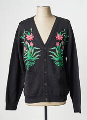 Gilet manches longues noir OBEY pour homme seconde vue