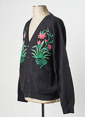 Gilet manches longues noir OBEY pour homme seconde vue