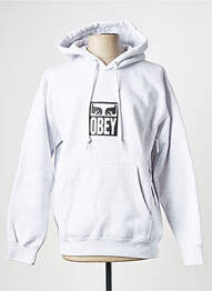 Sweat-shirt gris OBEY homme