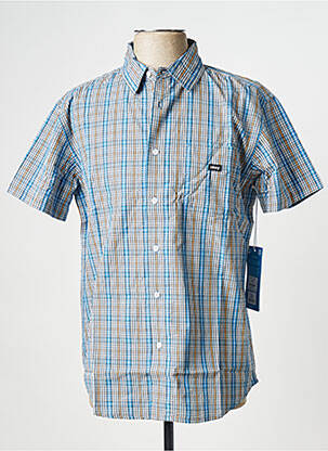 Chemise manches courtes bleu OBEY homme