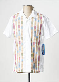 Chemise manches courtes blanc OBEY homme