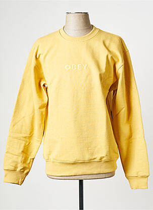 Sweat-shirt orange OBEY homme