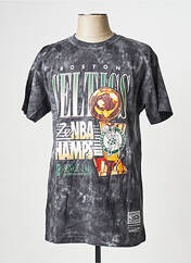 T-shirt noir MITCHELL AND NESS pour homme seconde vue