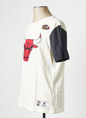 T-shirt beige MITCHELL AND NESS pour homme seconde vue