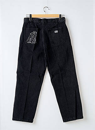 Jeans coupe droite noir OBEY homme