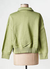 Sweat-shirt vert NIKE pour femme seconde vue