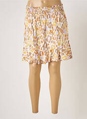 Jupe courte beige VILA pour femme seconde vue