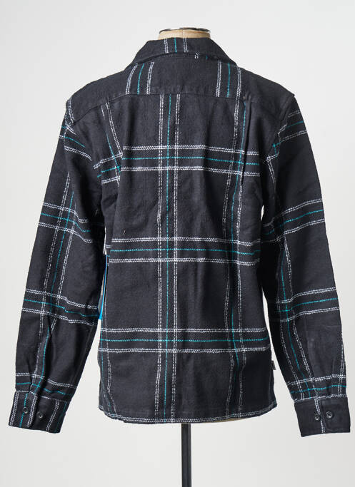 Chemise manches longues noir OBEY pour homme