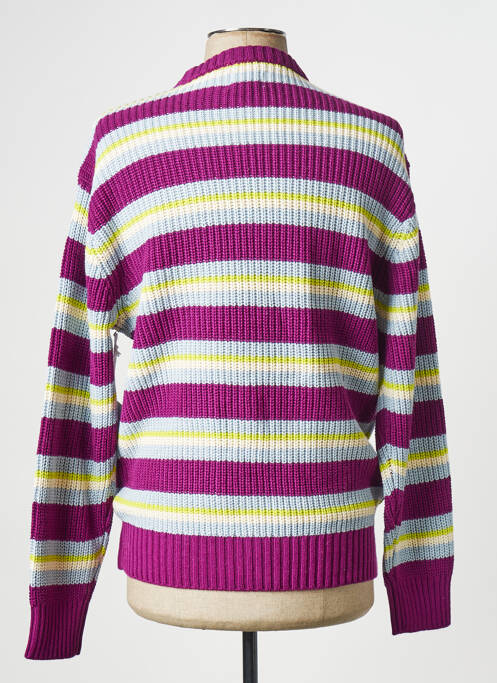 Pull violet OBEY homme