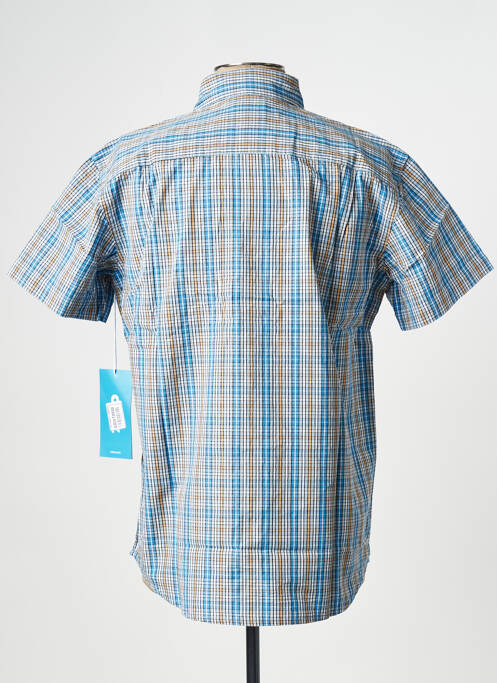 Chemise manches courtes bleu OBEY pour homme