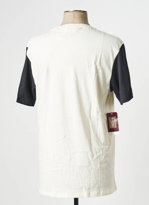 T-shirt beige MITCHELL AND NESS homme