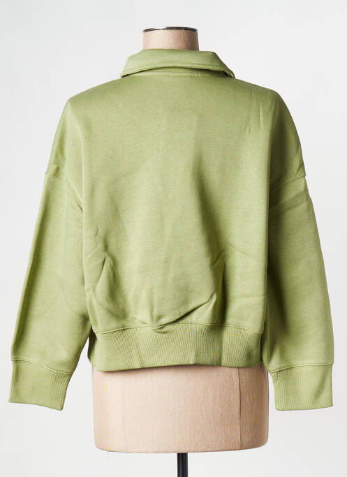 Sweat-shirt vert NIKE pour femme