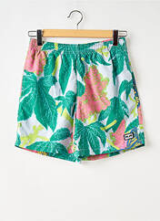 Short bleu OBEY pour homme seconde vue