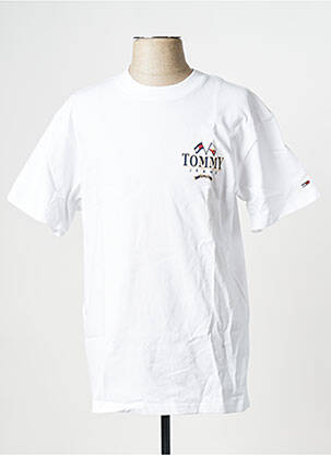 T-shirt blanc TOMMY HILFIGER homme