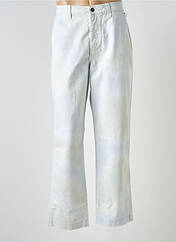 Jeans coupe droite bleu OBEY pour homme seconde vue