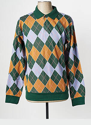 Polo vert OBEY homme