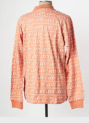 Polo orange OBEY homme