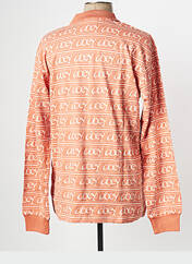 Polo orange OBEY pour homme seconde vue