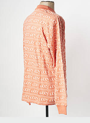 Polo orange OBEY homme