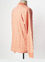 Polo orange OBEY pour homme seconde vue