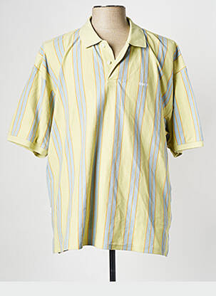 Polo jaune OBEY homme