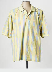 Polo jaune OBEY pour homme seconde vue