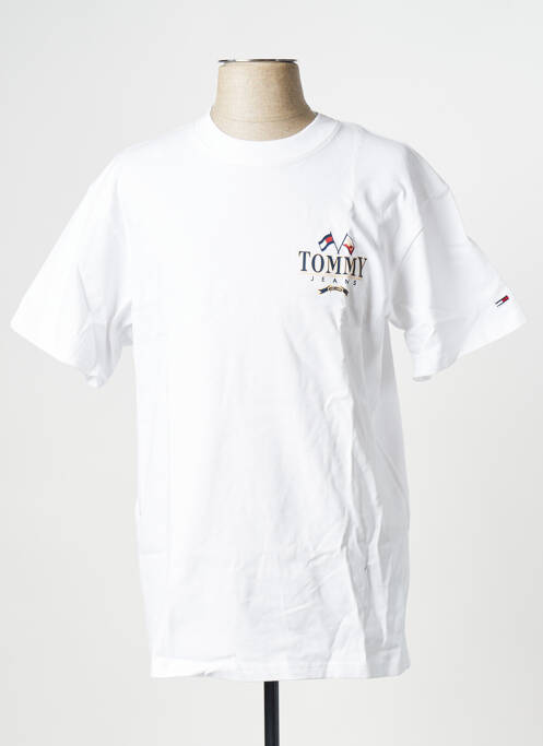 T-shirt blanc TOMMY HILFIGER homme