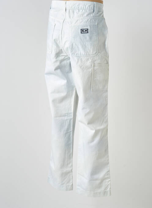 Jeans coupe droite bleu OBEY homme